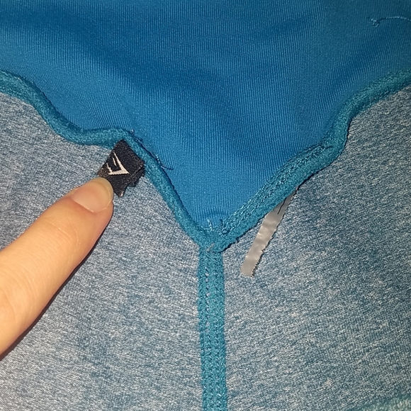 Gymshark Teal Blue High Waist Leggings - Picture 5 of 7